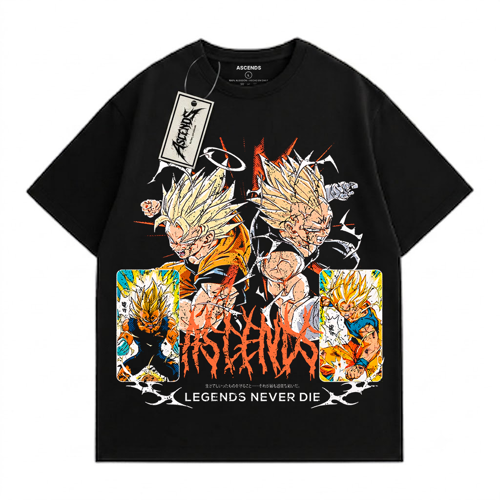 POLERA OVERSIZED "ASCENDS LEGENDS" – COLECCIÓN SHADOW