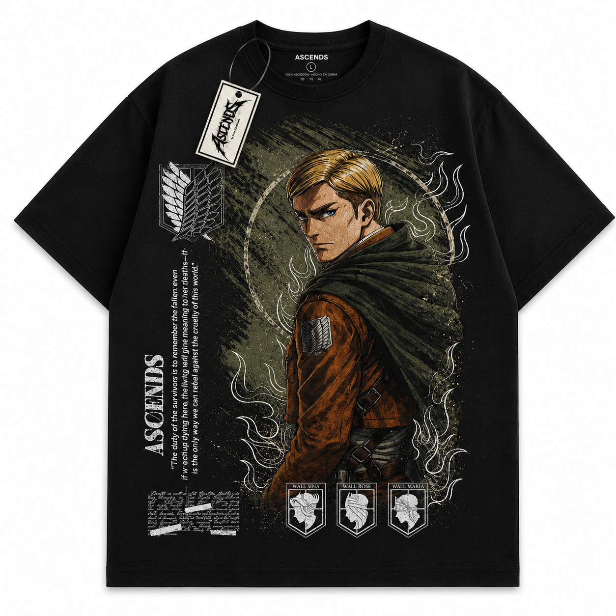 Erwin Smith x ascends shadow