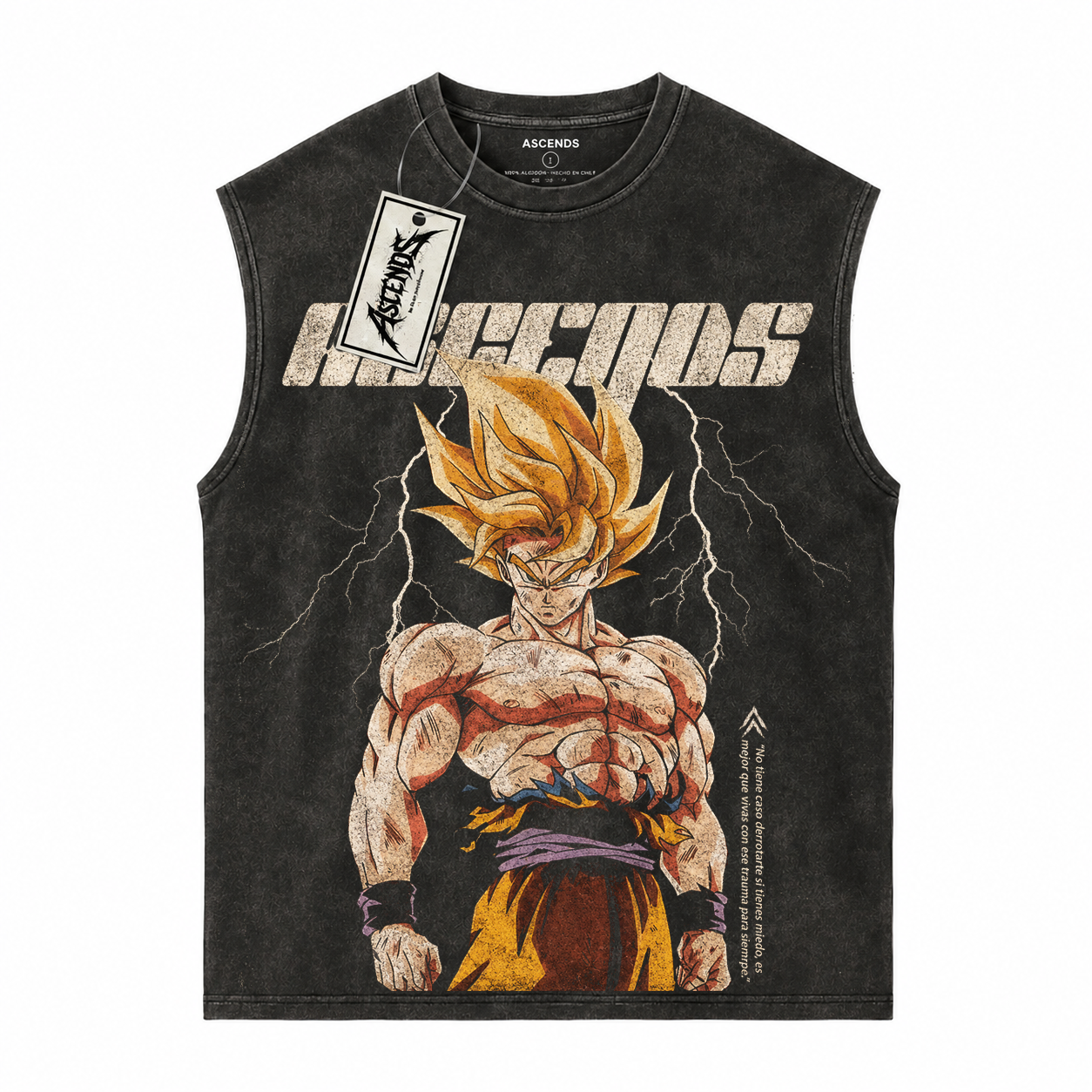 GOKU SUPER SAIYAYIN X ASCENDS ACID WASH