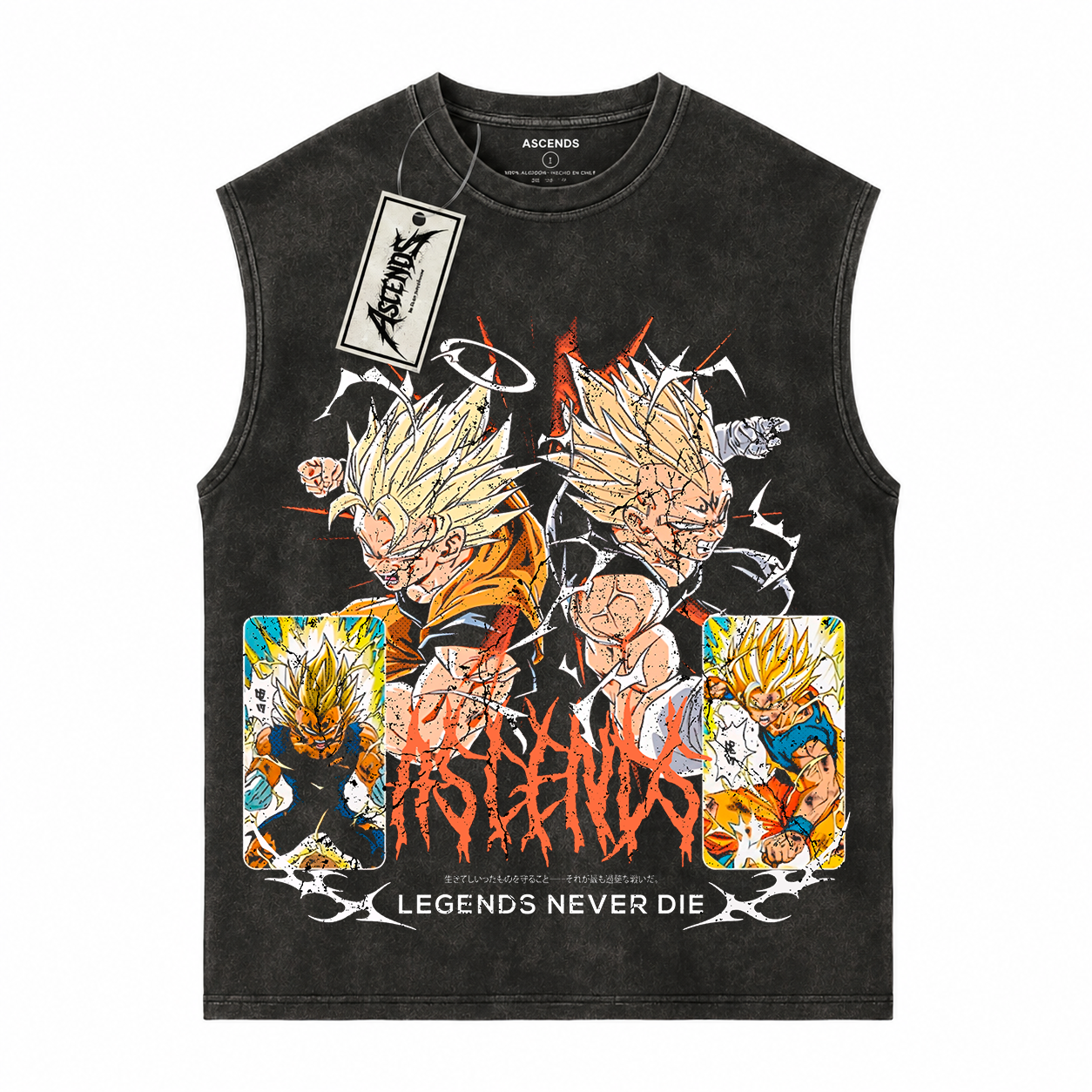 POLERA OVERSIZED "ASCENDS LEGENDS" – COLECCIÓN