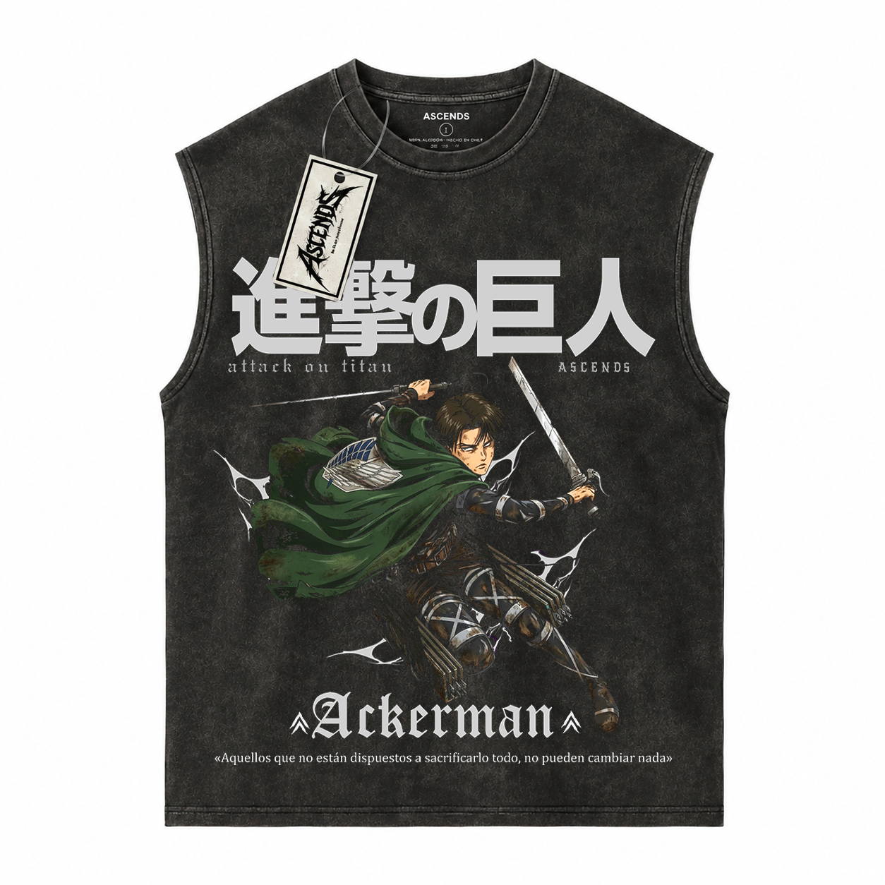Levi Ackerman - ASCENDS ACID WASH